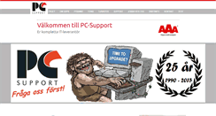 Desktop Screenshot of pcsupport.nu